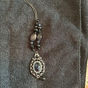 Blue vintage necklace